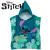 Medvilninis pončo rankšluostis paplūdimiui STITCH