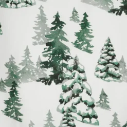 Medvilnės satino patalynė ŽIEMA MIŠKE