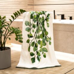 Medvilninis rankšluostis EUKALIPTAS