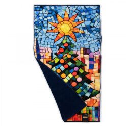 Medvilninis rankšluostis KALĖDŲ EGLUTĖ