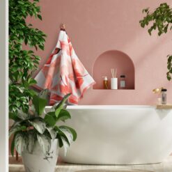 Medvilninis rankšluostis LAPŲ AKVARELĖ