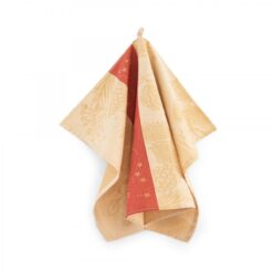 Medvilninis virtuvinis rankšluostukas KALĖDŲ DVASIA (raduona)