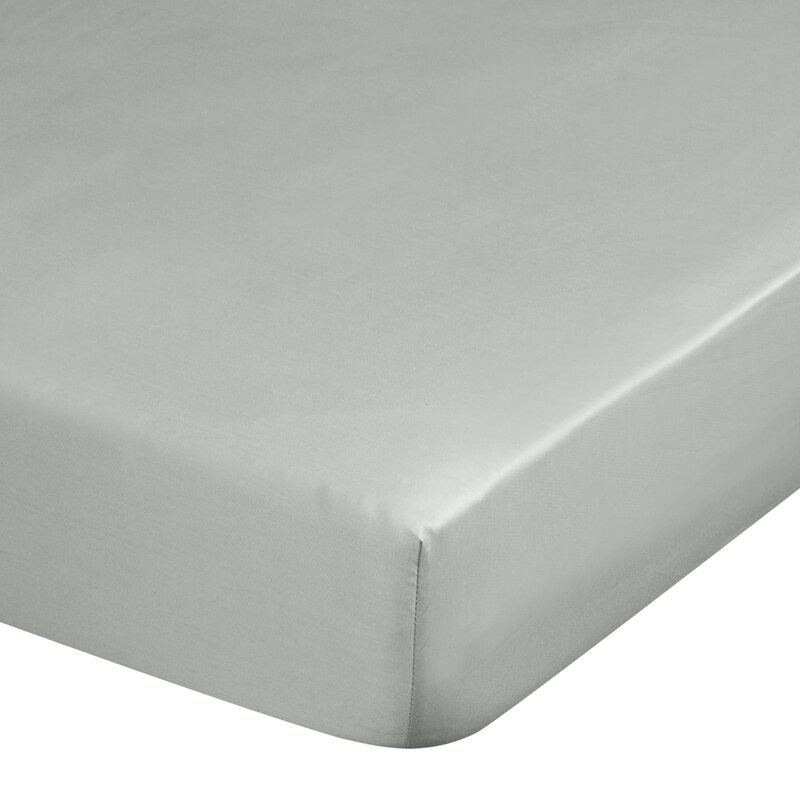 Mako satino paklodė su guma (sidabrinė)