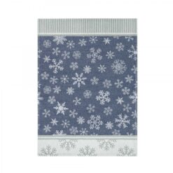 Medvilninis virtuvinis rankšluostukas SNIEGAS (mėlyna)