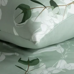 Medvilninė satino patalynė ŽALUMA